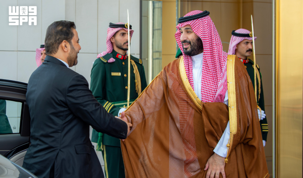 ولي العهد السعودي يبحث مع رئيس الوزراء العراقي تطورات الأحداث الإقليمية ولي العهد السعودي يبحث مع رئيس الوزراء العراقي تطورات الأحداث الإقليمية