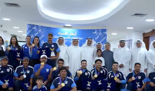 اللجنة الأولمبية الكويتية تكرم أبطال بعثة الكويت المشاركين في دورة الألعاب الآسيوية الـ20 اللجنة الأولمبية الكويتية تكرم أبطال بعثة الكويت المشاركين في دورة الألعاب الآسيوية الـ20