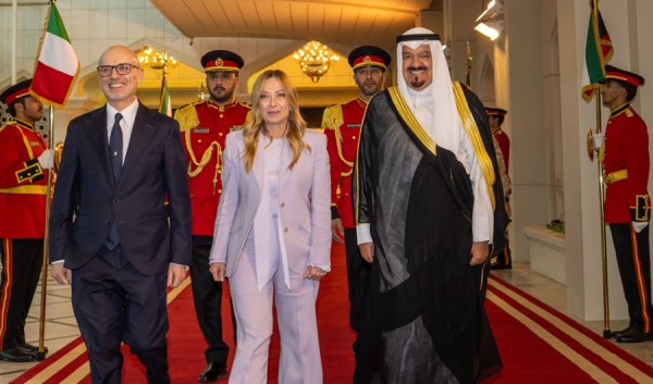 رئيسة وزراء إيطاليا جورجيا ميلوني تغادر البلاد بعد زيارة رسمية