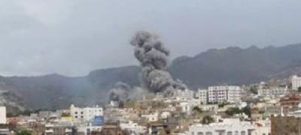 غارات عدوانية مكثفة