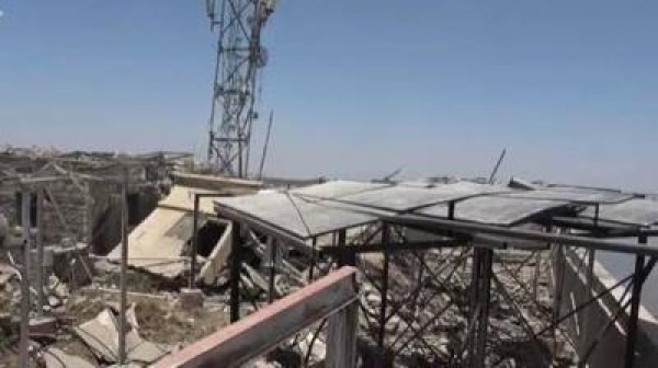 طيران العدوان السعودي يقصف شبكة اتصالات بحجة طيران العدوان السعودي يقصف شبكة اتصالات بحجة