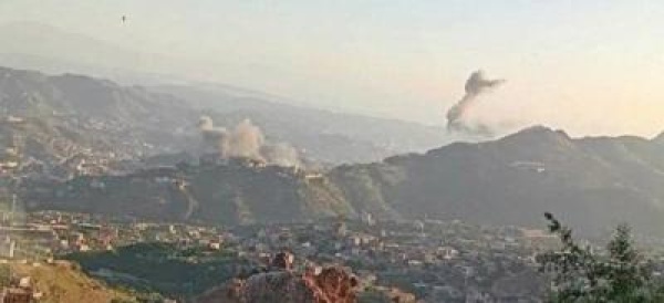 العدو يشن 93 غارة على 8 محافظات العدو يشن 93 غارة على 8 محافظات