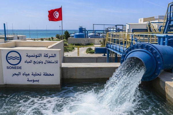 مسؤول بـ الصوناد محطة تحلية مياه البحر بسوسة ستدخل حيز الاستغلال قبل نهاية 2026 مسؤول بـ الصوناد محطة تحلية مياه البحر بسوسة ستدخل حيز الاستغلال قبل نهاية 2026