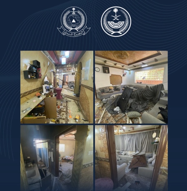 الدفاع المدني السعودي يعلن أضرار ا جراء سقوط مقذوف في نجران ويطلق إنذار من خطر في أبها الدفاع المدني السعودي يعلن أضرار ا جراء سقوط مقذوف في نجران ويطلق إنذار من خطر في أبها