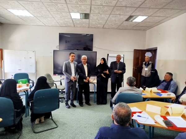 صنعاء صندوق تنمية المهارات والمعهد الوطني للعلوم الإدارية يطلقان برنامج تدريبي لكوادرالبريد في تحليل الوظائف صنعاء صندوق تنمية المهارات والمعهد الوطني للعلوم الإدارية يطلقان برنامج تدريبي لكوادرالبريد في تحليل الوظائف