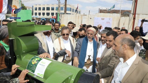 صنعاء افتتاح مهرجان البلدة الطيبة بمشاركة واسعة من المنتجين والمزارعين المحليين صنعاء افتتاح مهرجان البلدة الطيبة بمشاركة واسعة من المنتجين والمزارعين المحليين