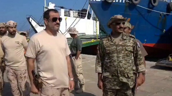 استقبال صاخب لطارق عفاش