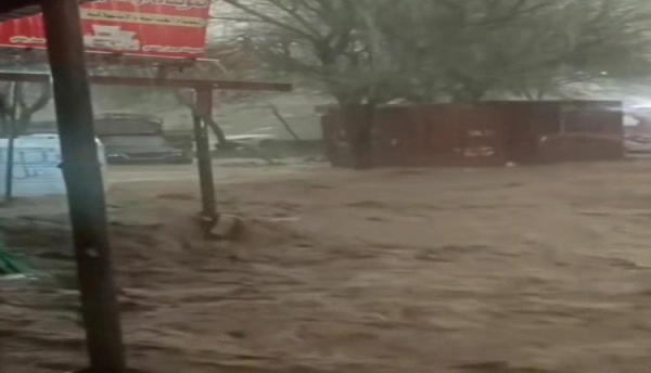 السيول تبتلع مدينة يمنية صور