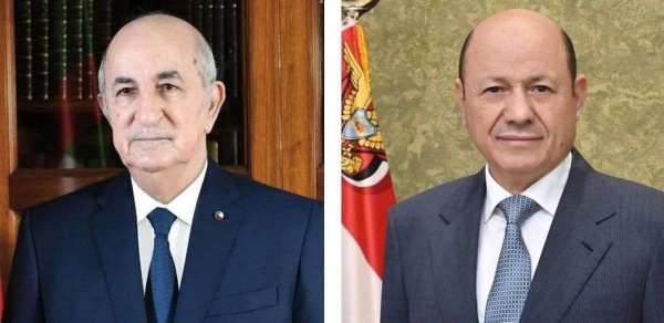 رئيس مجلس القيادة يهنئ بذكرى استقلال الجزائر رئيس مجلس القيادة يهنئ بذكرى استقلال الجزائر