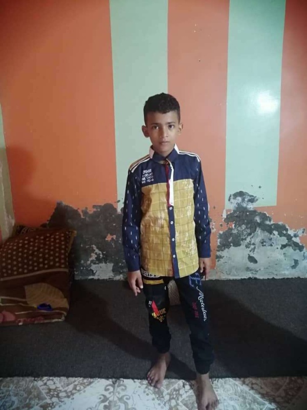 منذ 10 أيام اختفاء طفل في عدن بعد خروجه لشراء الخضار وأسرته تناشد المواطنين المساعدة منذ 10 أيام اختفاء طفل في عدن بعد خروجه لشراء الخضار وأسرته تناشد المواطنين المساعدة