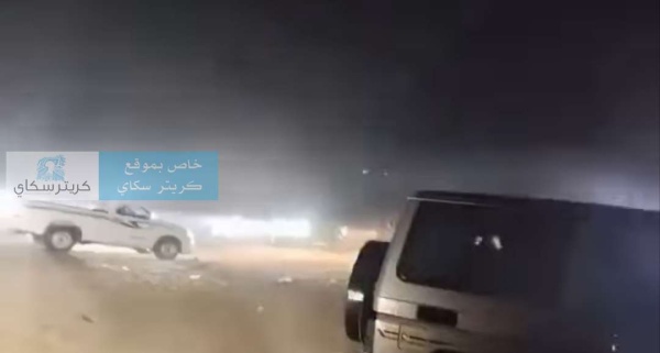 عاجل أمطار غزيرة ورياح شديدة تضرب مطارح الريان في الجوف عاجل أمطار غزيرة ورياح شديدة تضرب مطارح الريان في الجوف