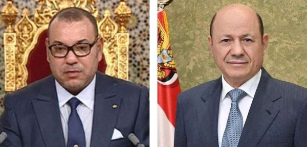 رئيس مجلس القيادة يهنئ ملك المغرب بمناسبة عيد العرش رئيس مجلس القيادة يهنئ ملك المغرب بمناسبة عيد العرش