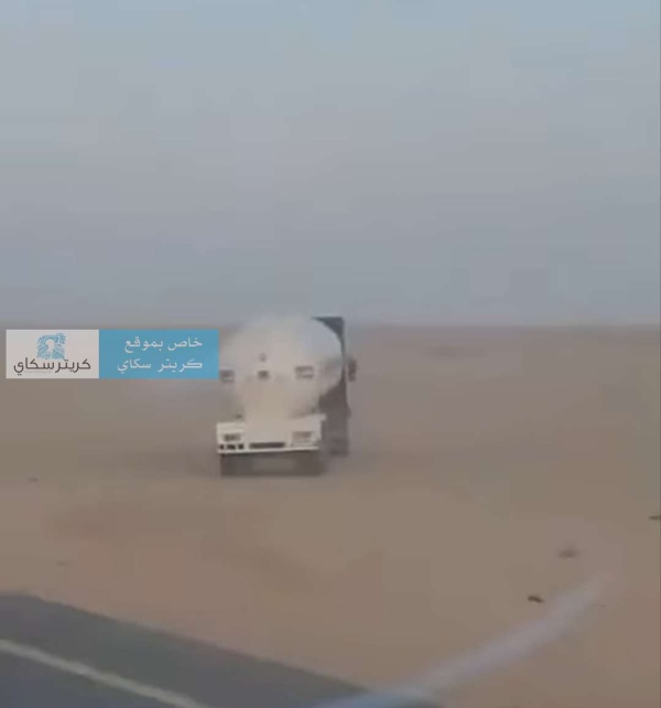 مسلحون يطلقون النار على مقطورة غاز