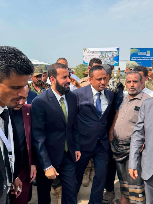 محافظ أبين يصل مدينة الأحلام لتدشين مشروع استثماري جديد