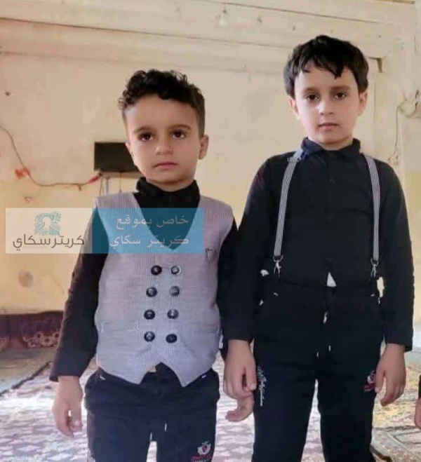 طقم عسكري يدهس طفلين شقيقين