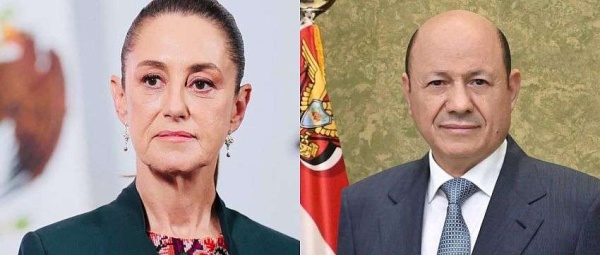 رئيس مجلس القيادة يهنئ بذكرى استقلال المكسيك