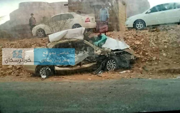 الموت يخطف طبيب ا في حادث مروري مروع