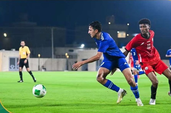 اليمن يهزم الكويت بثنائية مقابل هدف في لقاء ودي استعداد ا لخليجي 27 اليمن يهزم الكويت بثنائية مقابل هدف في لقاء ودي استعداد ا لخليجي 27