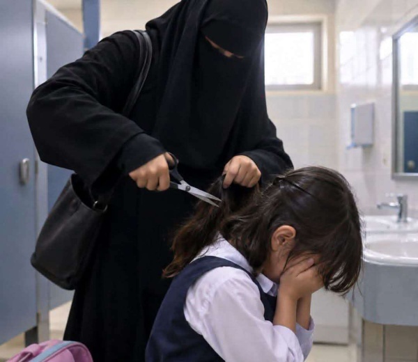 في تصريح لـ كريتر سكاي والد الطفلة منار التي تعرضت للحبس بحمام مدرسة الغرباني بعدن يدعو الى وقفة احتجاجية