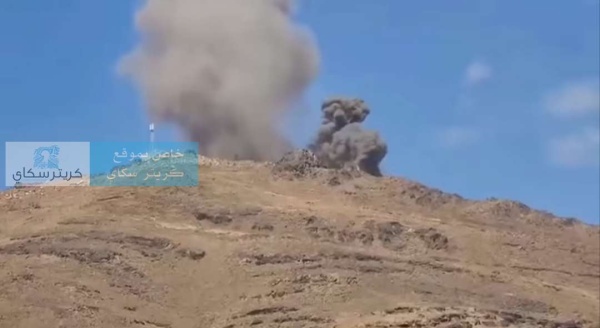 عاجل الطيران الحربي يستهدف مواقع ومخازن أسلحة للحو ثيين في عمران