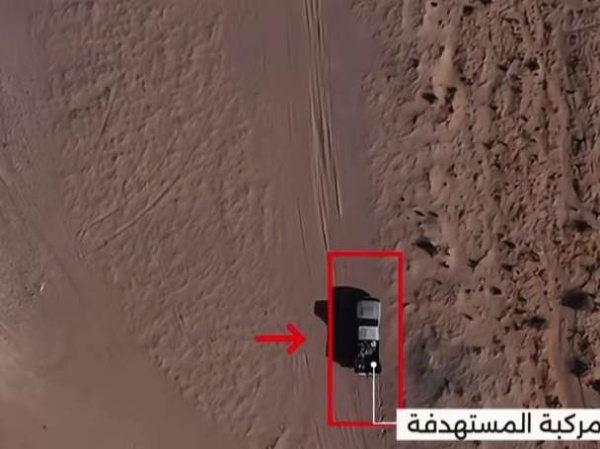 ضربة مسي رة دقيقة تستهدف مركبة حو ثية في جبهة اللبنات بالجوف ضربة مسي رة دقيقة تستهدف مركبة حو ثية في جبهة اللبنات بالجوف