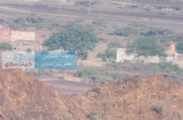 قوات العمالقة تدمر مركبتين ومصرع من كانوا على متنهما