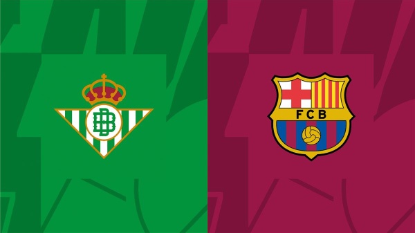 موعد والقناة الناقلة لمباراة برشلونة وريال بيتيس اليوم في الدوري الإسباني والمعلق موعد والقناة الناقلة لمباراة برشلونة وريال بيتيس اليوم في الدوري الإسباني والمعلق