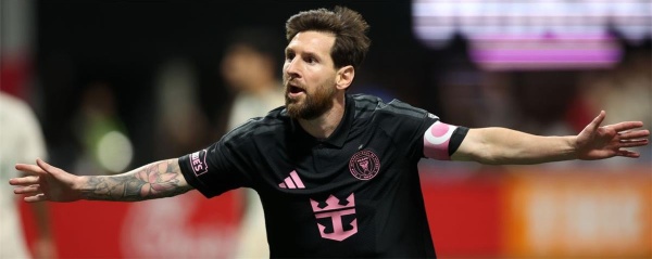 فيديو ميسي يسجل ثنائية وإنتر ميامي يهزم أتالانتا يونايتد بالدوري الأمريكي فيديو ميسي يسجل ثنائية وإنتر ميامي يهزم أتالانتا يونايتد بالدوري الأمريكي