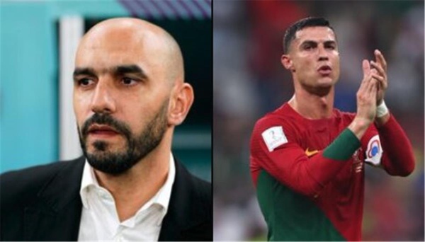 وليد الركراكي يستشهد بـ ميسي في أزمة البرتغال مع كريستيانو رونالدو
