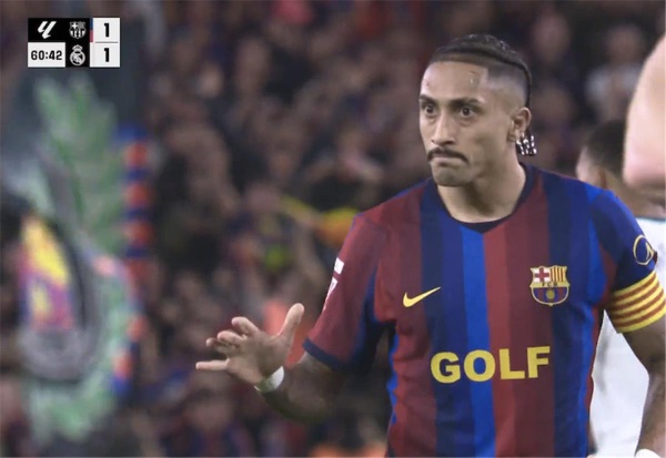 فيديو رافينها يسجل هدف تعادل برشلونة أمام ريال مدريد فيديو رافينها يسجل هدف تعادل برشلونة أمام ريال مدريد