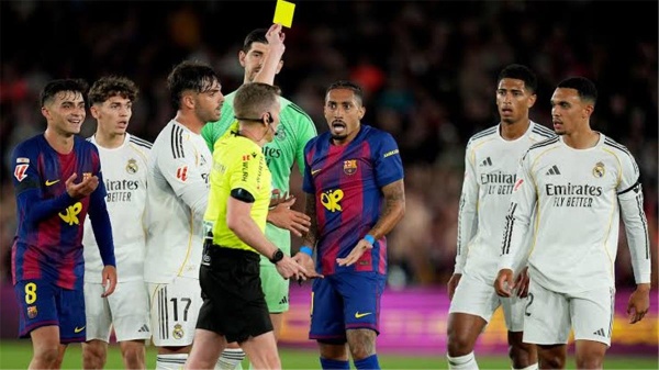 وش السعد على ريال مدريد حكم جديد مرشح لقيادة مباراة الكلاسيكو في الدوري الإسباني وش السعد على ريال مدريد حكم جديد مرشح لقيادة مباراة الكلاسيكو في الدوري الإسباني