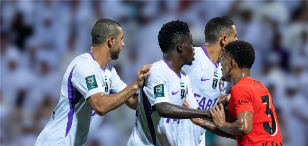 بمشاركة ربيعة وبيزيرا شباب الأهلي يطيح بالعين من كأس رئيس الدولة