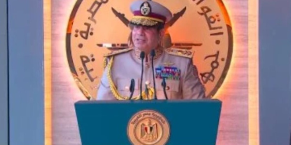 الرئيس السيسي الدولة لن تسمح بالمساس بمقدرات الشعب وثورة 30 يونيو أثبتت قدرة المصريين على حماية وطنهم الرئيس السيسي الدولة لن تسمح بالمساس بمقدرات الشعب وثورة 30 يونيو أثبتت قدرة المصريين على حماية وطنهم