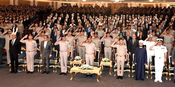 الأكاديمية العسكرية المصرية تنظم المؤتمر العلمى الدولى السادس للاتصالات itc egypt 2026 فيديو