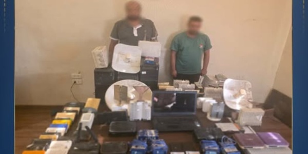 ضبط متهمين لإدارة شبكة بث تلفزيوني غير قانونية وإعادة بث القنوات المشفرة ضبط متهمين لإدارة شبكة بث تلفزيوني غير قانونية وإعادة بث القنوات المشفرة