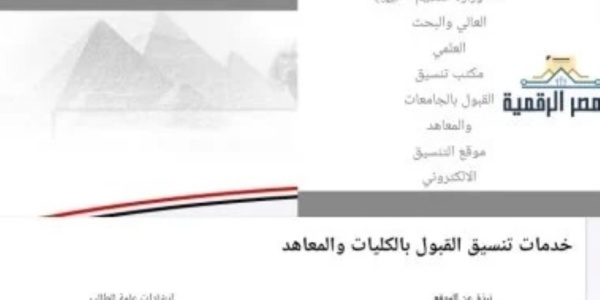 50 كلية ومعهدا للتمريض قائمة أماكن شاغرة لطلاب تنسيق المرحلة الثانية علمى