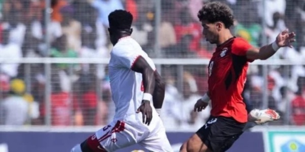 بعد 60 دققية منتخب مصر يتقدم على جنوب السودان بهدفين بعد 60 دققية منتخب مصر يتقدم على جنوب السودان بهدفين