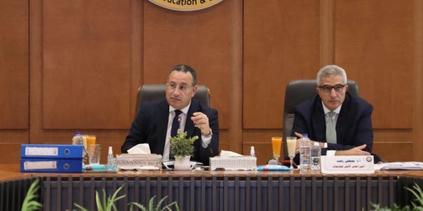 وزير التعليم العالي يوجه بتنفيذ توصيات منتدى مصر 2026 إطلاق مبادرة دولة الابتكار وإنشاء منصة رقمية لرصد احتياجات سوق العمل وزير التعليم العالي يوجه بتنفيذ توصيات منتدى مصر 2026 إطلاق مبادرة دولة الابتكار وإنشاء منصة رقمية لرصد احتياجات سوق العمل