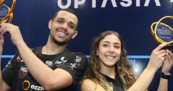 تصنيف الاسكواش هانيا الحمامي ومصطفى عسل يواصلان الصدارة عالميا تصنيف الاسكواش هانيا الحمامي ومصطفى عسل يواصلان الصدارة عالميا
