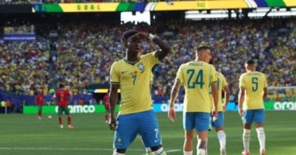 البرازيل ضد المغرب فينيسيوس يتعادل للسيليساو فى الدقيقة 32 فيديو وصور البرازيل ضد المغرب فينيسيوس يتعادل للسيليساو فى الدقيقة 32 فيديو وصور