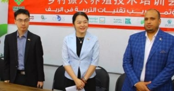 القنصل العام للصين الشعبية تزور برنامج تدريب السيدات بالإسكندرية