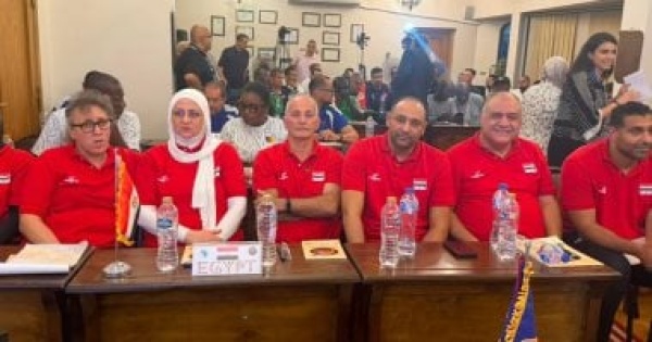 مصر بالمجموعة الأولى فى بطولة أفريقيا للطائرة تحت 18 سنة بالإسكندرية مصر بالمجموعة الأولى فى بطولة أفريقيا للطائرة تحت 18 سنة بالإسكندرية