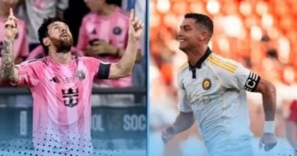 ميسي ورونالدو من الأسرع فى الوصول لـ100 هدف بعد الرحيل عن أوروبا ميسي ورونالدو من الأسرع فى الوصول لـ100 هدف بعد الرحيل عن أوروبا