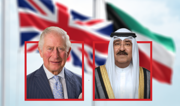 ملك بريطانيا الاعتداءات الإيرانية الآثمة انتهاك صارخ لسيادة الكويت
