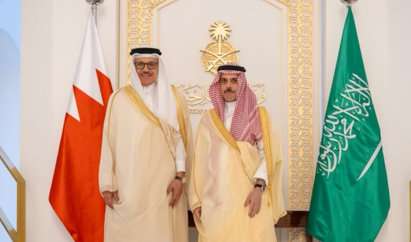وزيرا خارجية السعودية والبحرين يبحثان المسار التفاوضي بين أميركا وإيران