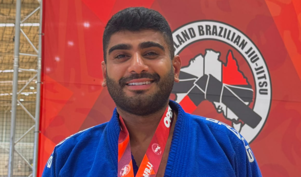 اللاعب الكويتي فيصل سليم يحقق المركز الثاني ببطولة brisbane open للجوجيتسو