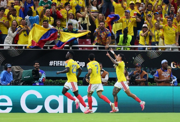كأس العالم كولومبيا تتأهل إلى دور الـ32 على حساب الكونغو الديمقراطية