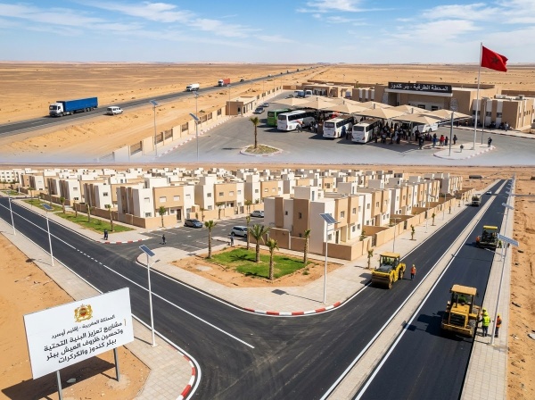 بئر كندوز والكركرات على موعد مع 3 مشاريع جديدة لتعزيز البنية التحتية وتحسين ظروف العيش بئر كندوز والكركرات على موعد مع 3 مشاريع جديدة لتعزيز البنية التحتية وتحسين ظروف العيش