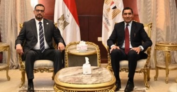 وزير الشباب والرياضة يلتقى نظيره الليبى لبحث سبل تكثيف التعاون المشترك وزير الشباب والرياضة يلتقى نظيره الليبى لبحث سبل تكثيف التعاون المشترك
