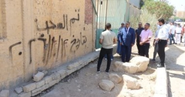 حملة من هيئة التنمية الصناعية لاسترداد الأراضي في بني سويف حملة من هيئة التنمية الصناعية لاسترداد الأراضي في بني سويف